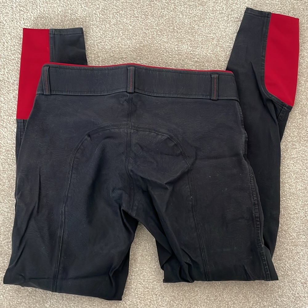 Size 26 Devon Aire Knee Patch Breeches - image 7